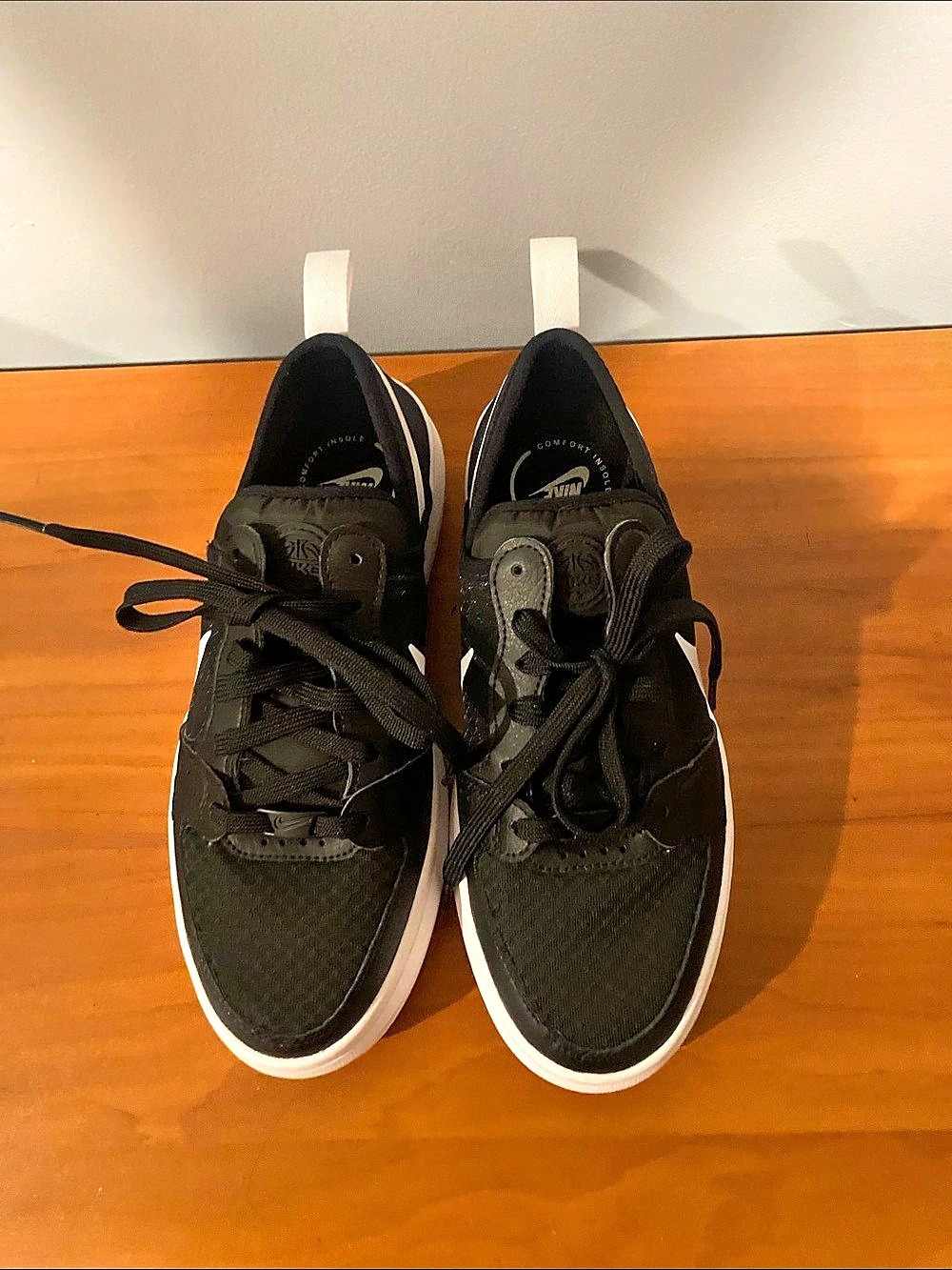 Nike Court Legacy Lift Black & White Sneakers